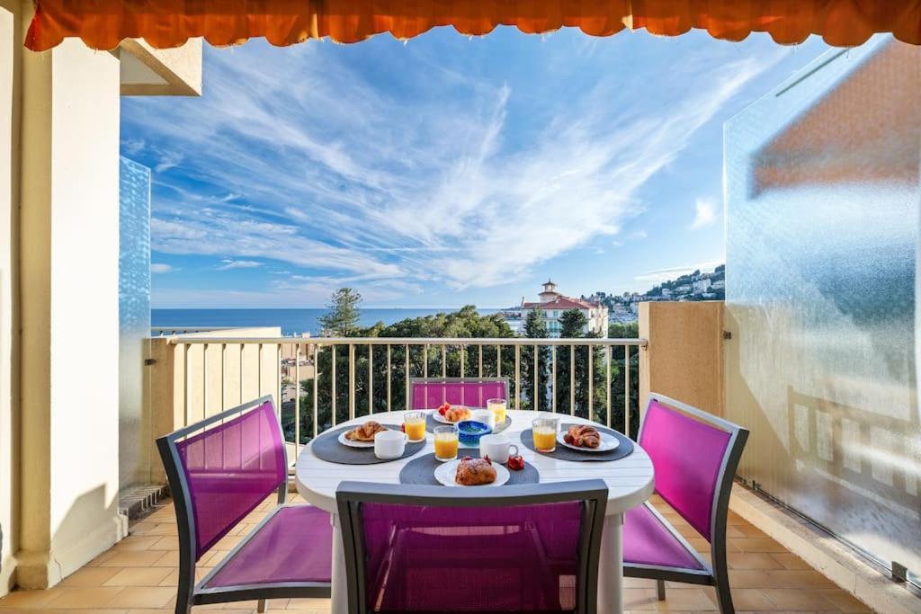 Le Fontana Rosa - Vue Mer - Terrasse - Parking Inclus Ментона Экстерьер фото