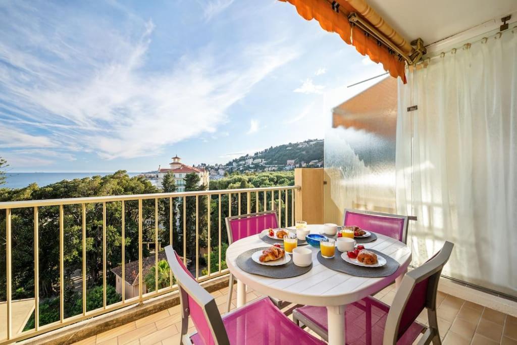 Le Fontana Rosa - Vue Mer - Terrasse - Parking Inclus Ментона Экстерьер фото